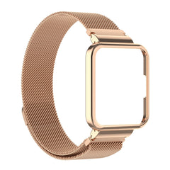 2 in 1 Milano Metal Strap with Watch Frame, For Xiaomi Redmi Watch 2 Lite, For Xiaomi Redmi Watch 2