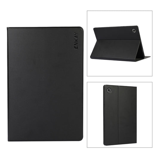 For Samsung Galaxy Tab A8 10.5 2021 X200/X205 ENKAY Leather Stand Smart Tablet Case, For Samsung Galaxy Tab A8 10.5 2021
