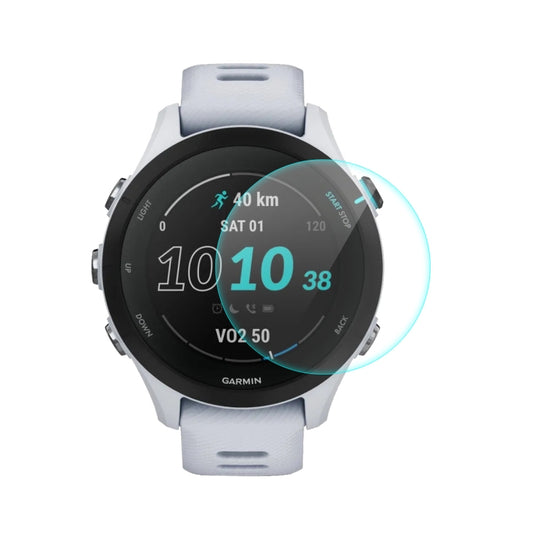 For Garmin Forerunner 255S ENKAY 0.2mm 9H Tempered Glass Screen Protector Watch Film, 1 PC, 2 PCS, 5 PCS, 10 PCS
