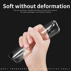 MOFI Ming series Fully Transparent Ultra-thin TPU Soft Shell All-round Protective Shell, For Samsung Galaxy S22 Ultra 5G