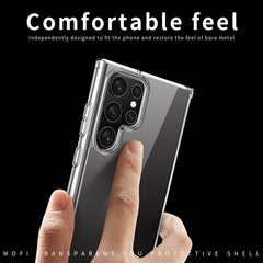 MOFI Ming series Fully Transparent Ultra-thin TPU Soft Shell All-round Protective Shell, For Samsung Galaxy S22 Ultra 5G