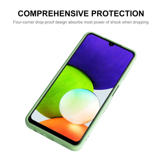 ENKAY Liquid Silicone Shockproof Phone Case, For Samsung Galaxy A22 4G, For Samsung Galaxy M53 5G