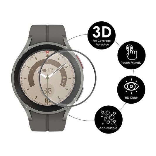 For Samsung Galaxy Watch5 Pro 45mm ENKAY 3D Full Coverage HD Screen Protector Film, 1 PCS, 2 PCS, 5 PCS, 10 PCS