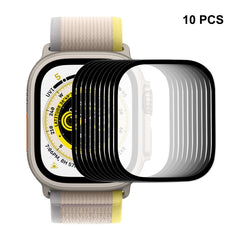For Apple Watch Ultra 1 / 2 / 3 49mm ENKAY 9H Full Cover Tempered Glass Watch Film