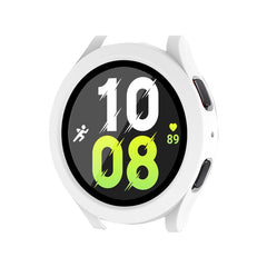 For Samsung Galaxy Watch4/5 44mm ENKAY Hat-Prince Waterproof Full Coverage PC Frame + 9H Tempered Glass Case