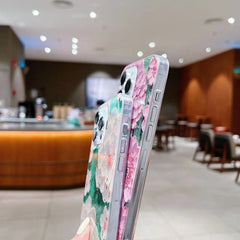 Gold Foil Oil Painting Epoxy TPU Phone Case, For iPhone 11 Pro Max, For iPhone 11 Pro, For iPhone 11
