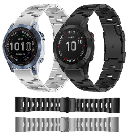 26mm Titanium Alloy Quick Release Watch Band, For Garmin Fenix 3 HR, For Garmin Fenix 3 Sapphire, For Garmin Descent MK 2, For Garmin Descent MK 2i
