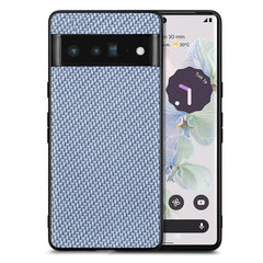 Carbon Fiber Texture Leather Back Cover Phone Case