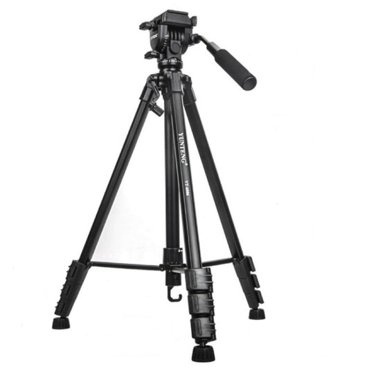 YUNTENG VCT-6006 Professional Hydraulic Head Aluminum Tripod, VCT-6006