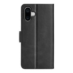 Dual-side Magnetic Buckle Horizontal Flip Leather Phone Case