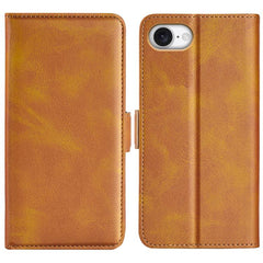 Dual-side Magnetic Buckle Horizontal Flip Leather Phone Case