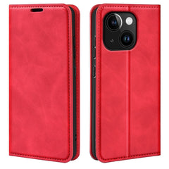 Retro-skin Magnetic Suction Leather Phone Case