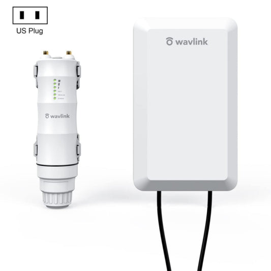 WAVLINK WN570HP2 Outdoor Weatherproof 300Mps WiFi Extender Wireless AP Repeater, US Plug, EU Plug