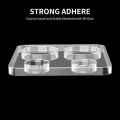 2pcs ENKAY Hat-Prince 9H Rear Camera Lens Tempered Glass Film