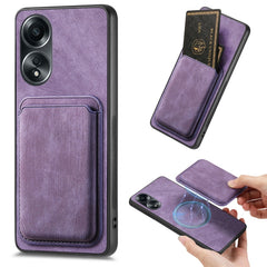 Retro Leather Card Bag Magnetic Phone Case