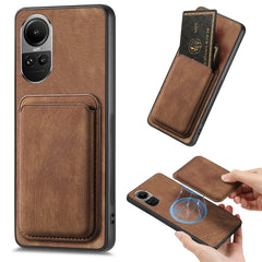 Retro Leather Card Bag Magnetic Phone Case