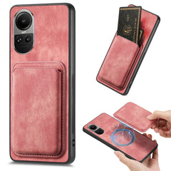 Retro Leather Card Bag Magnetic Phone Case