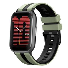 20mm Two-Color Sports Silicone Watch Band, For Amazfit Active