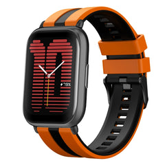 20mm Two-Color Sports Silicone Watch Band, For Amazfit Active