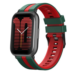 20mm Two-Color Sports Silicone Watch Band, For Amazfit Active