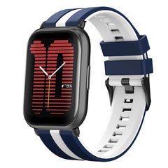 20mm Two-Color Sports Silicone Watch Band, For Amazfit Active