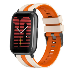 20mm Two-Color Sports Silicone Watch Band, For Amazfit Active