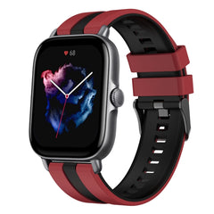 20mm Two-Color Sports Silicone Watch Band, For Amazfit GTS 3