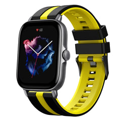 20mm Two-Color Sports Silicone Watch Band, For Amazfit GTS 3
