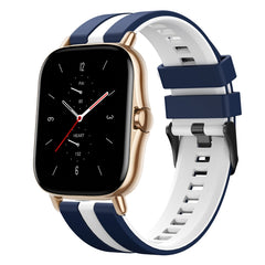 20mm Two-Color Sports Silicone Watch Band, For Amazfit GTS 2