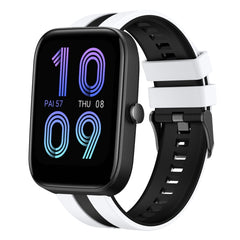 20mm Two-Color Sports Silicone Watch Band, For Amazfit Bip3 Pro