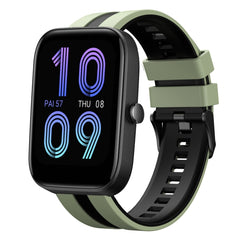 20mm Two-Color Sports Silicone Watch Band, For Amazfit Bip3 Pro