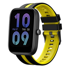20mm Two-Color Sports Silicone Watch Band, For Amazfit Bip3 Pro