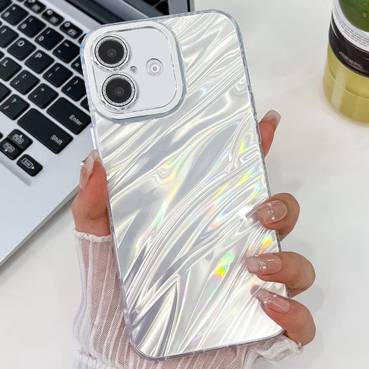 Plating Glitter Texture TPU Phone Case with Lens Film, For iPhone 13 Pro Max