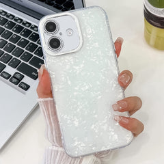 Plating Glitter Texture TPU Phone Case with Lens Film, For iPhone 14