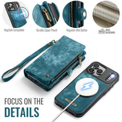 CaseMe 008 Detachable Multifunctional Leather Phone Case