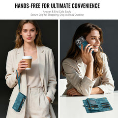 CaseMe 008 Detachable Multifunctional Leather Phone Case