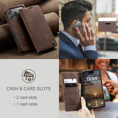CaseMe 013 Multifunctional Horizontal Flip Leather Phone Case