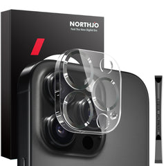 NORTHJO Camera Lens Protector CD Veins 3D Tempered Glass Film, For iPhone 16 Pro / 16 Pro Max, For iPhone 16 / 16 Plus