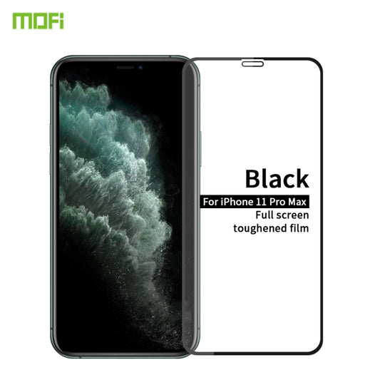 For iPhone 11 Pro Max   MOFI 9H 2.5D Full Screen Tempered Glass Film, For iPhone 11 Pro Max