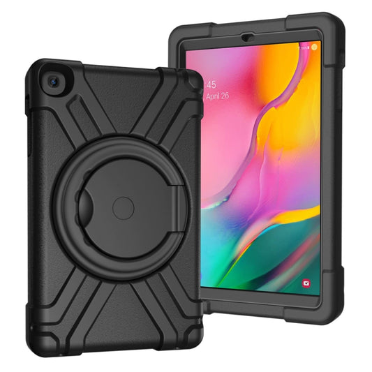 EVA + PC Flat Protective Shell with 360 ° Rotating Bracket, For Galaxy Tab A 10.1 (2019)