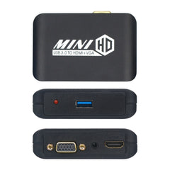 USB3.0 TO HDMI+VGA Adapter