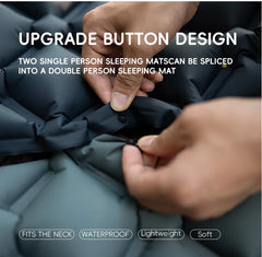 TARKA Inflatable Camping Mats Air Cushion With Pillow Outdoor Tourist Sleeping Pad Self-Inflating Mattress For Hiking Climbing