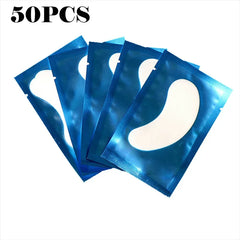 50 Pieces Of Hydrogel Eyelash Patch Grafting Eyelashes Isolating Pad Eyelash Patch Beauty Moisturizing Eye Mask for Long-lastin