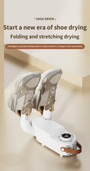 Shoe Dryer Intelligent Timer Adjustable Dryer Quick Drying Deodorizing Sterilizing Shoe Dryer Household Shoe Warmer Heater