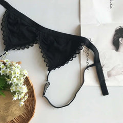 SP&CITY Summer Sexy Lace Tube Top Women Hollow Out Bralette Thin Chest Girl Bras Seamless Transparent Lingerie French Underwear