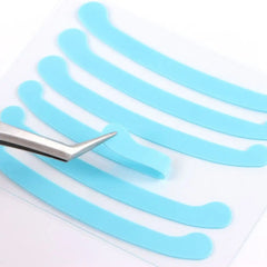 6Pcs Eyelashes Lifting Silicone Stripe Reusable Eye Lashes Lifting Curler Pad Perm Ribbon Eyelash Extension Supplies Makeup Tool