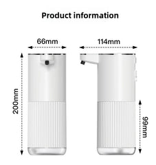 360ML USB Liquid Soap Automatic Dispenser Touchless Infrared Sensor Washing Hand Free Hand Smart Liquid/Foam Machine