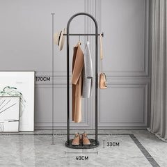 Hanger Floor Bedroom and Household Clothes Rack Simple Indoor Hanging Clothes Rack Multi-Functional Living Room Simple Coat Rack