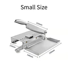 LIJAYO Commercial Manual Frozen Chicken Duck Fish Slicer Bone Cutting Tool Stainless Steel Minced Lamb Bone Meat Cutter