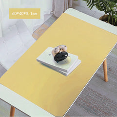 60/40cm Oversized Food Grade Silicone Waterproof Placemat Heat Insulation Anti-Skidding Washable Table Mat For Kitchen Dinner